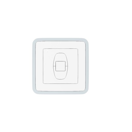 PILOT naścienny 1-kanałowy | ASA GO-P1 Elegance | czarny/biały