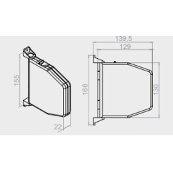 Zwijacz taśmy 5m | różne kolory