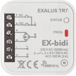 sterownik podtynkowy rolet TR7 EX-Bidi PORTOS