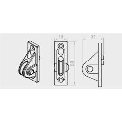 Prowadnica linki / przelotka