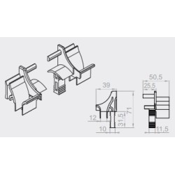 Ślizgacz podziałowy z moskitierą