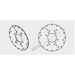 Płytka do montażu silnika PORTOS ø60