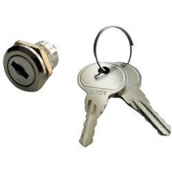 Zamek skrzynkowy kluczykowy do napędów NHK