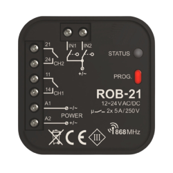 Radiowy odbiornik bramowy ROB-21