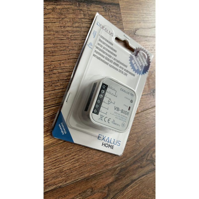 Sterownik dopuszkowy do żaluzji fasadowych VB-BIDI