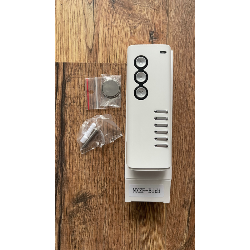 Pilot 6-kanałowy NXZF-BIDI do żaluzji fasadowych